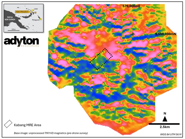 Adyton Resources: Drone Survey Completed at Feni Island Gold
